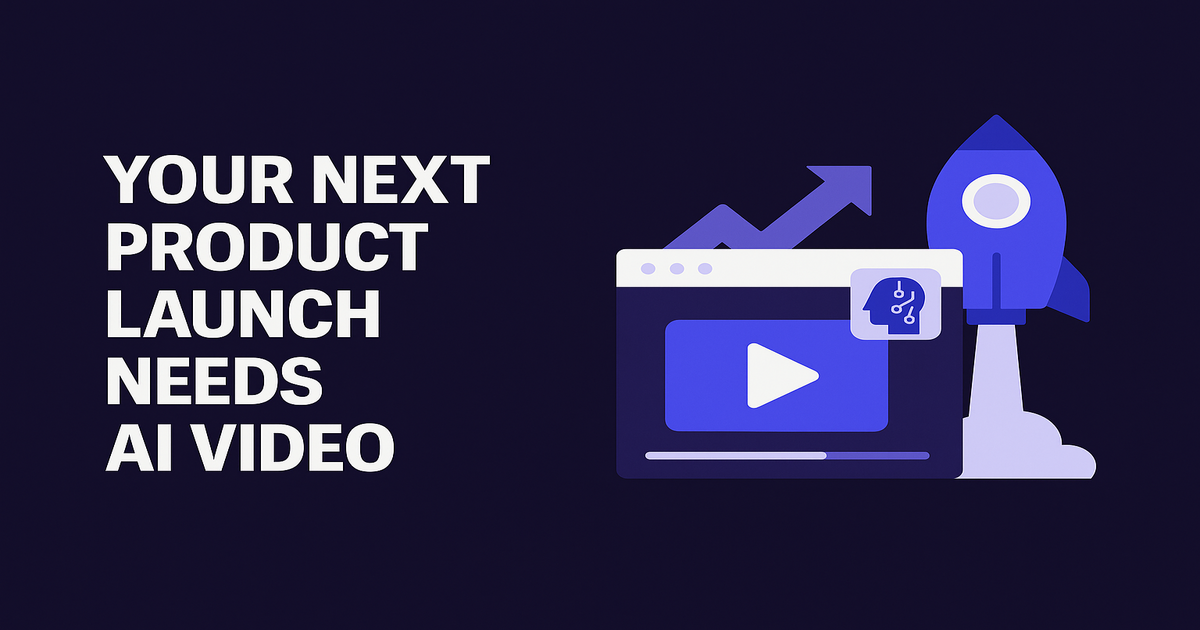 Your Next Product Launch Needs AI Video — Here Is How to Make It Land