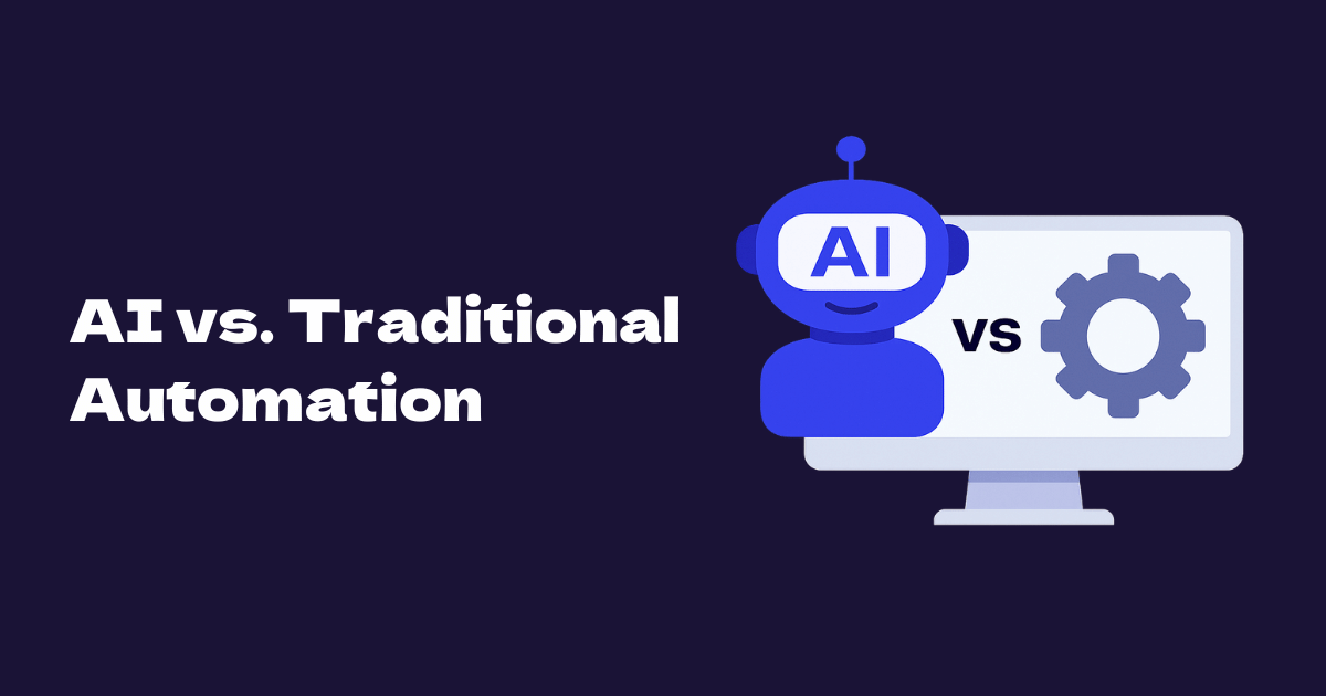 AI vs. Traditional Automation: Why AI Wins for Shopify Video Creation